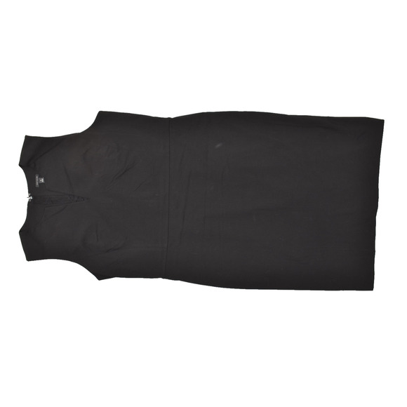Ann Taylor Black Sheath Dress Plus Size 18T Sleeveless Work Casual Polyester - Picture 1 of 8